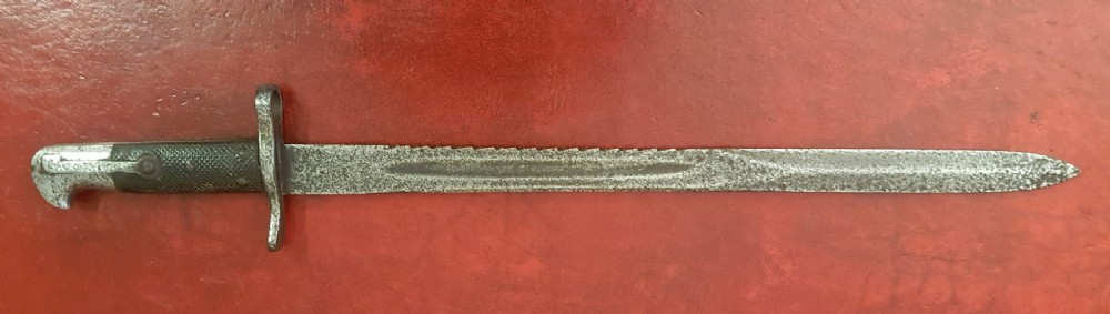 ANTIQUE  SAWBACK BAYONET View II