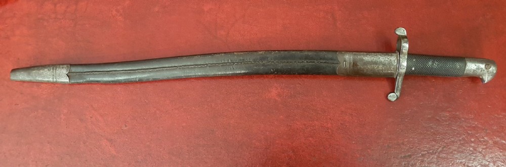 ANTIQUE  1856 PATTERN  YATAGHAN SWORD BAYONET  View V