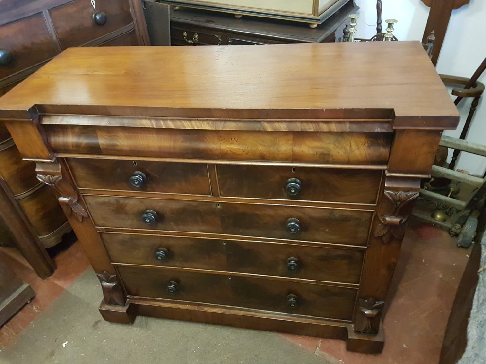 ANTIQUE CHEST OF DRAWERS  View II