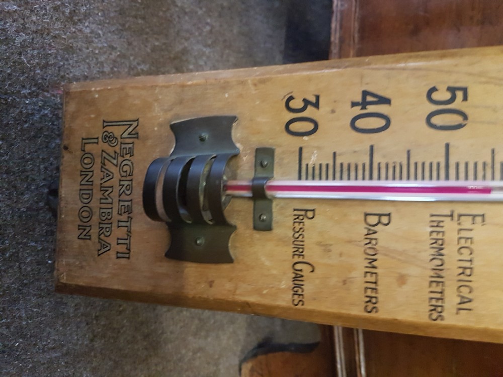 ANTIQUE ADVERTISING THERMOMEMETER  View IV