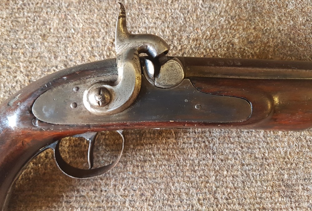 ANTIQUE PERCUSSION  PISTOL View III