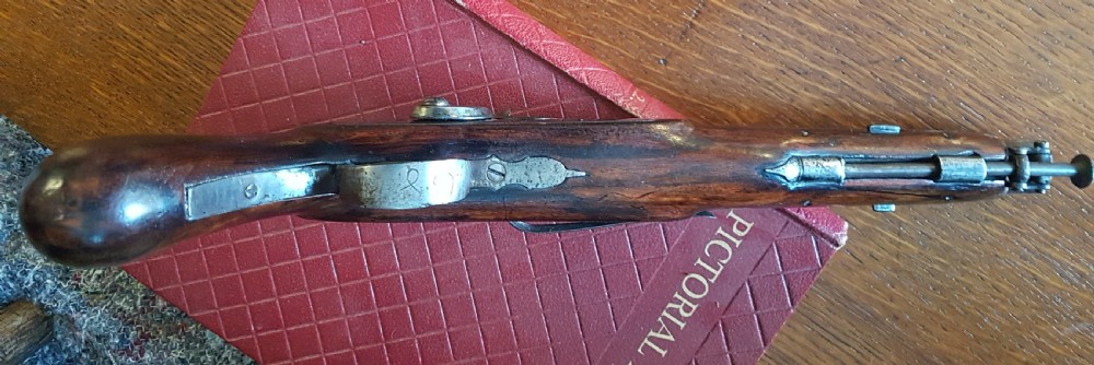 ANTIQUE PERCUSSION  PISTOL View VII