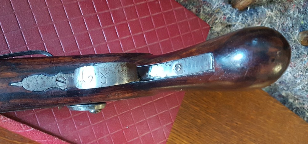 ANTIQUE PERCUSSION  PISTOL View VIII