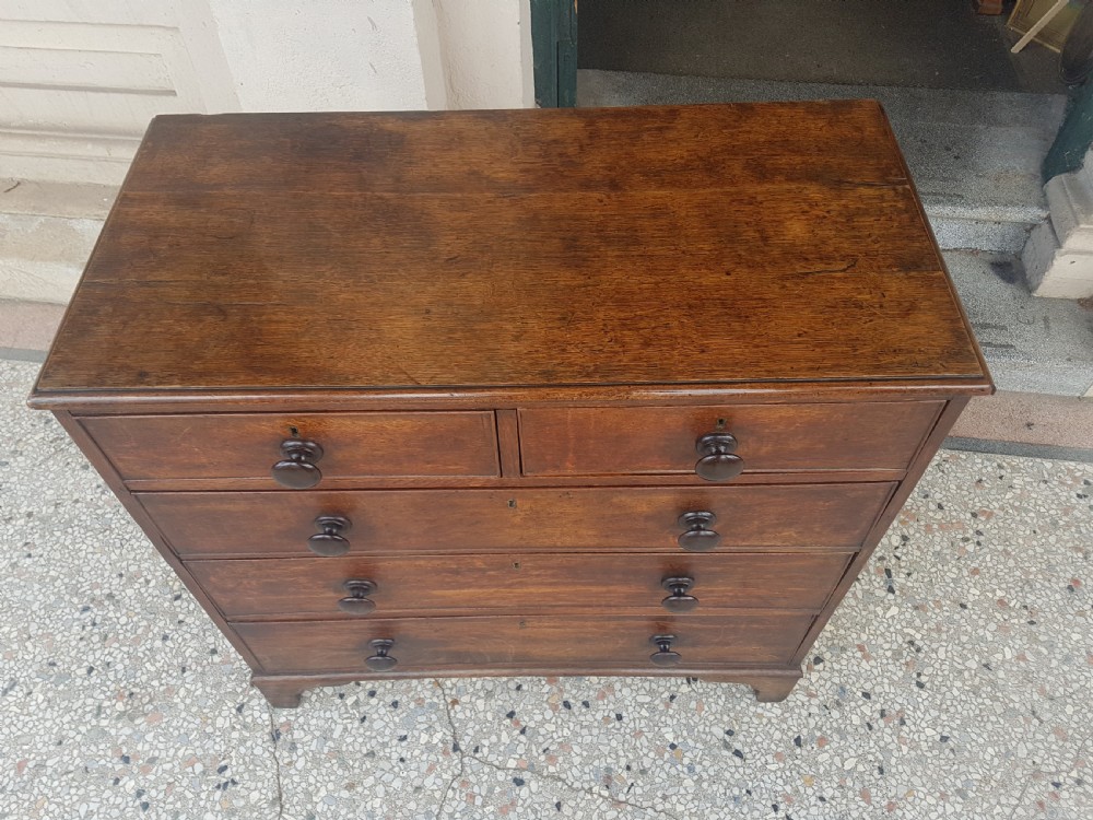 ANTIQUE OAK CHEST  View IV