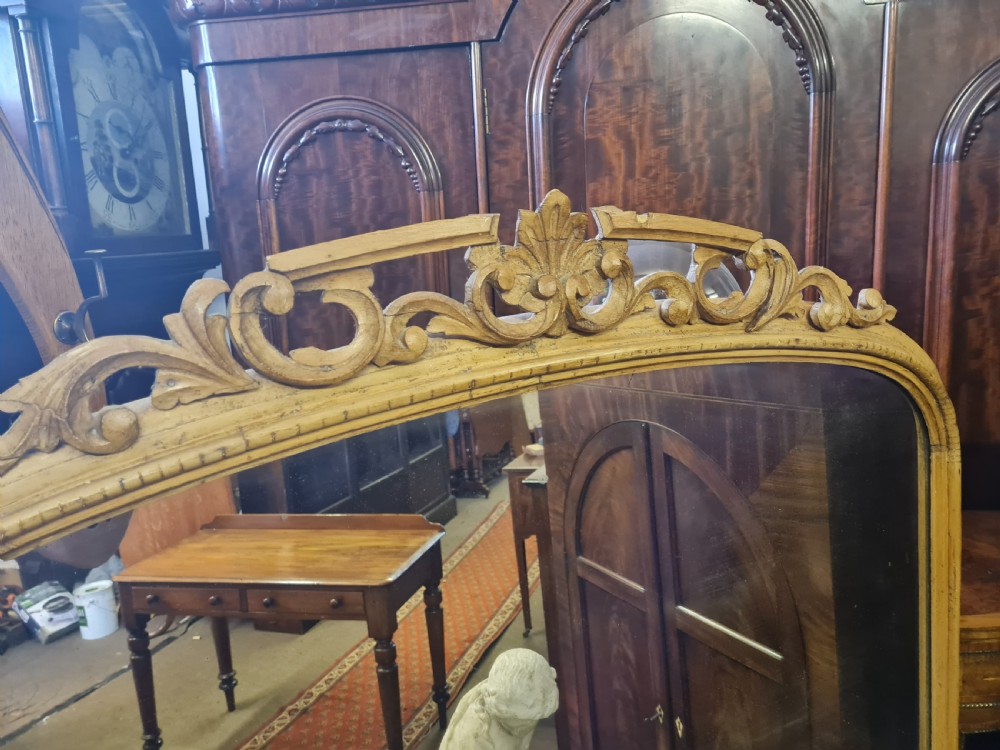  ANTIQUE  OVERMANTLE   View II
