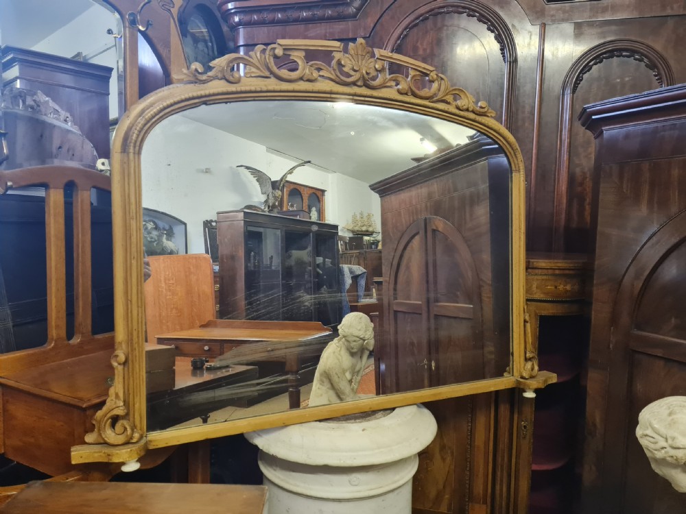  ANTIQUE  OVERMANTLE   View IV