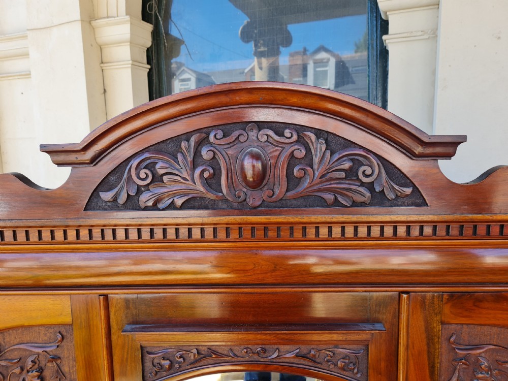 ANTIQUE WALNUT WARDROBE  View VII