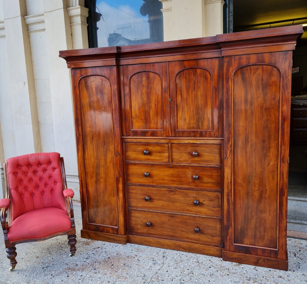 LARGE ANTIQUE WARDROBE  View II