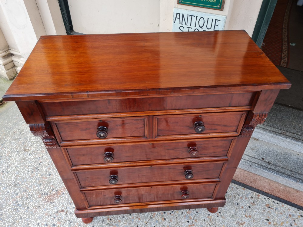 ANTIQUE LARGE CHEST OF DRAWERS  View II