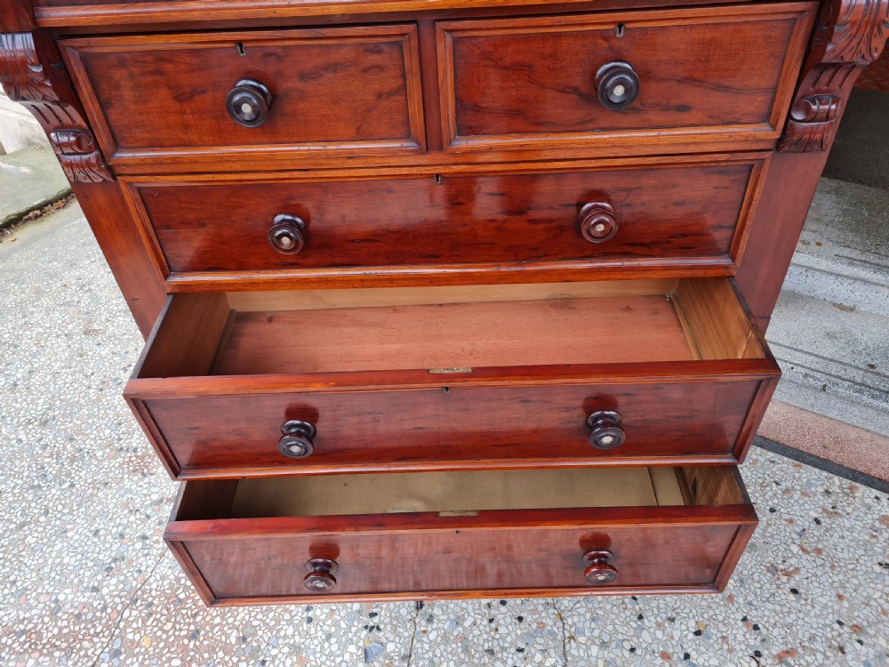 ANTIQUE LARGE CHEST OF DRAWERS  View VI