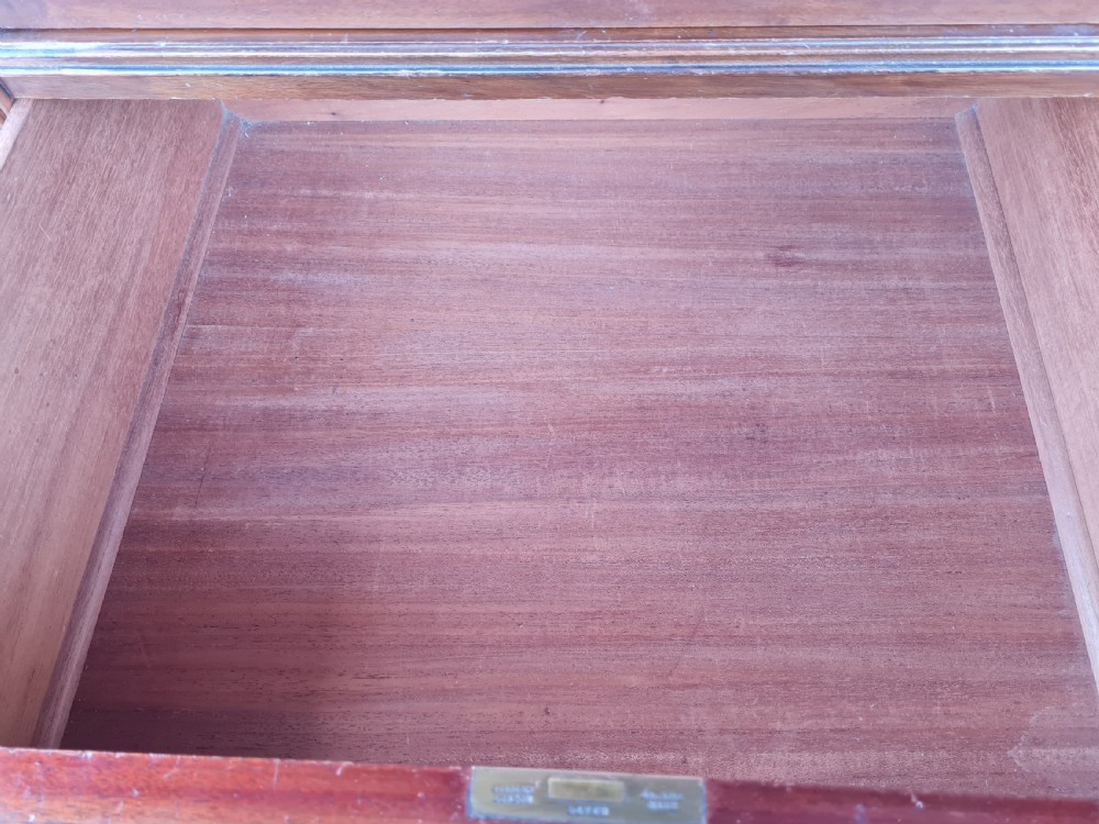 ANTIQUE MAHOGANY WARDROBE  View IX