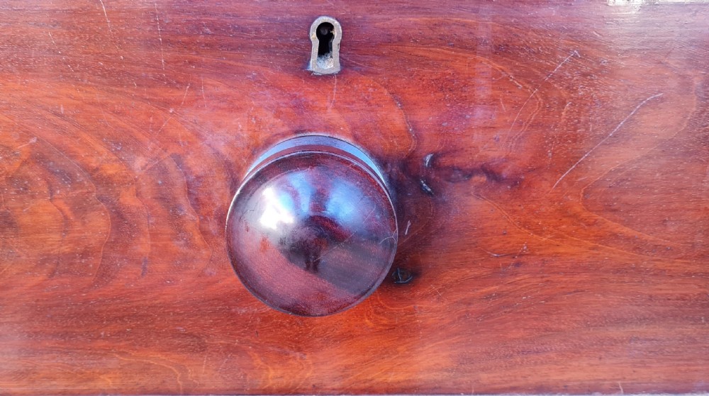 ANTIQUE MAHOGANY CHEST OF DRAWERS  View VIII