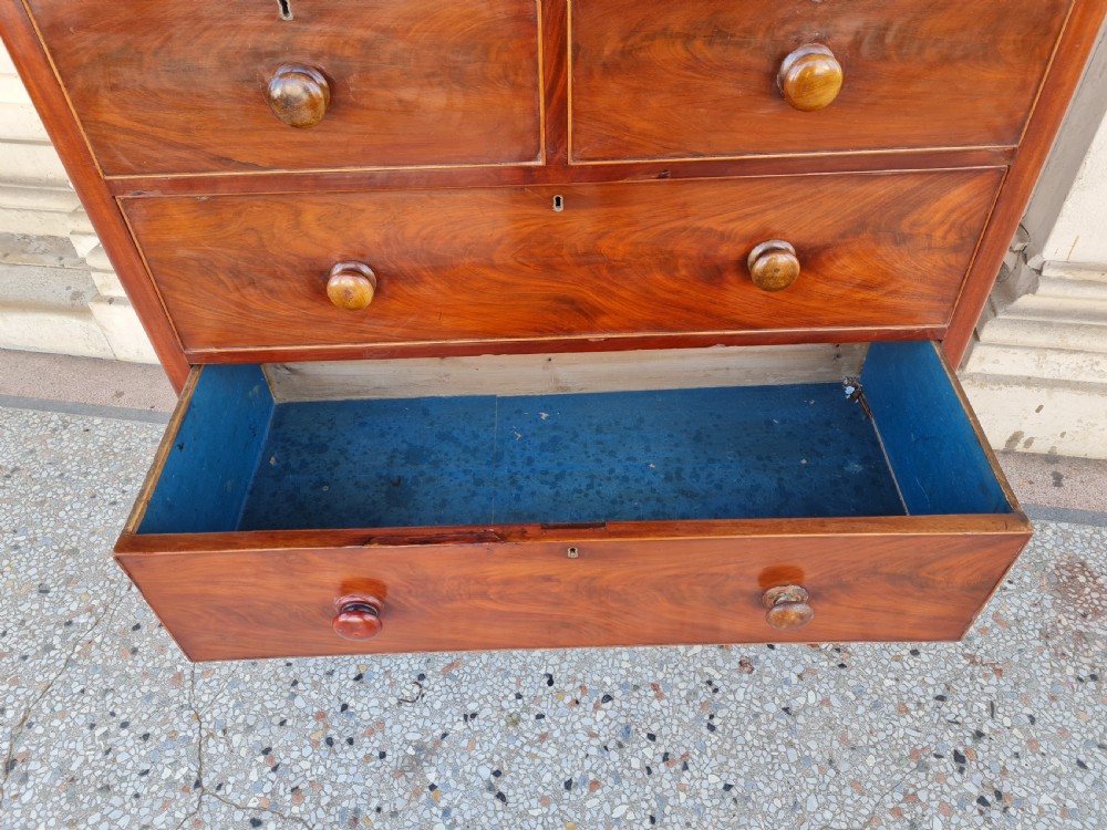 LARGE ANTIQUE CHEST OF DRAWERS  View VIII
