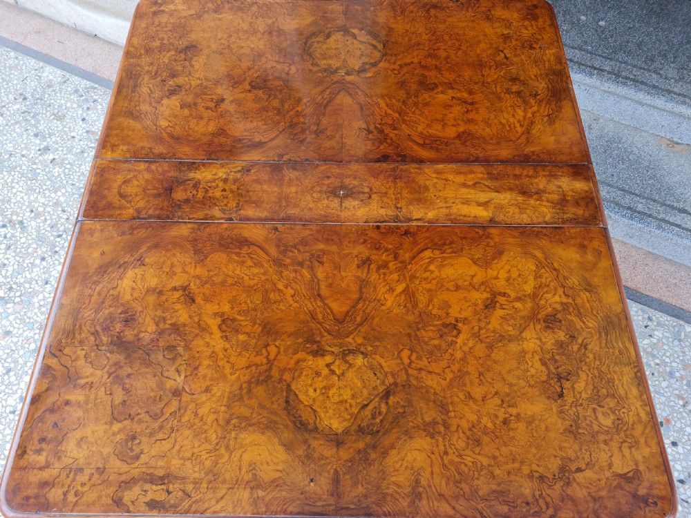 BURR WALNUT  SIDE TABLE  View VII
