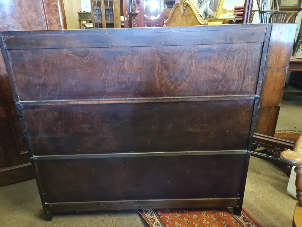 ANTIQUE OAK  STACKING BOOKCASE View VIII