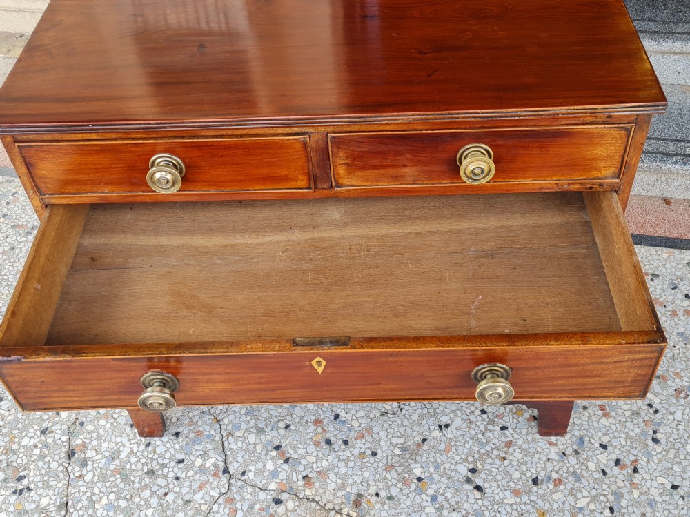  ANTIQUE GEORGIAN CHEST OF DRAWERS  View V