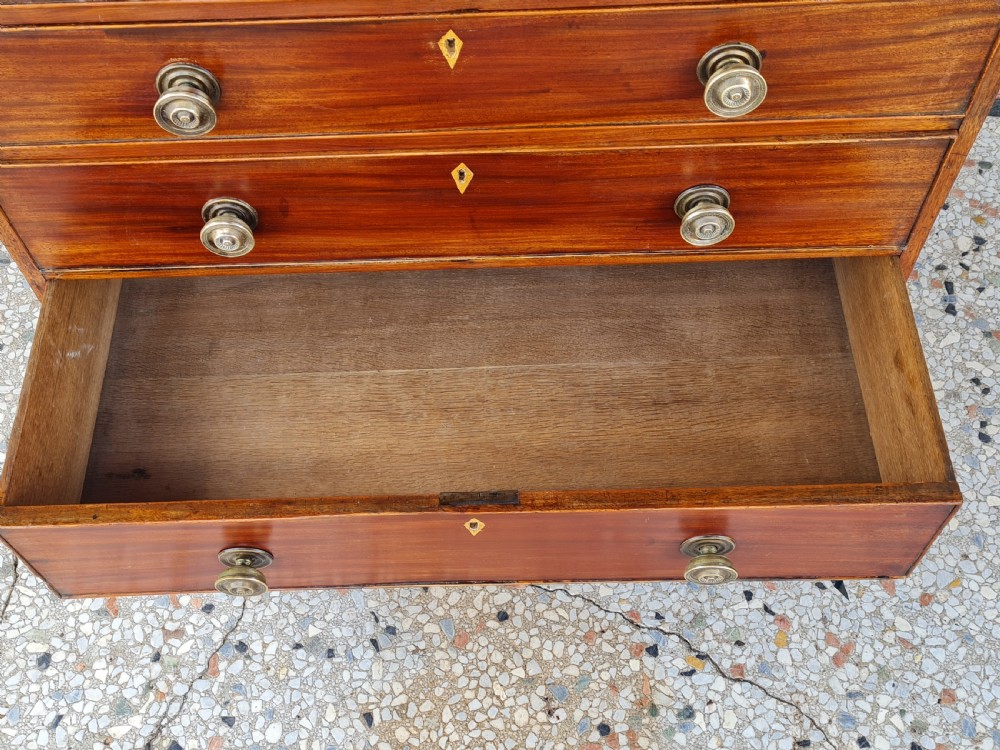  ANTIQUE GEORGIAN CHEST OF DRAWERS  View VI