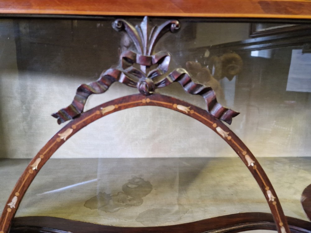 EDWARDIAN INLAID CABINET  View IV