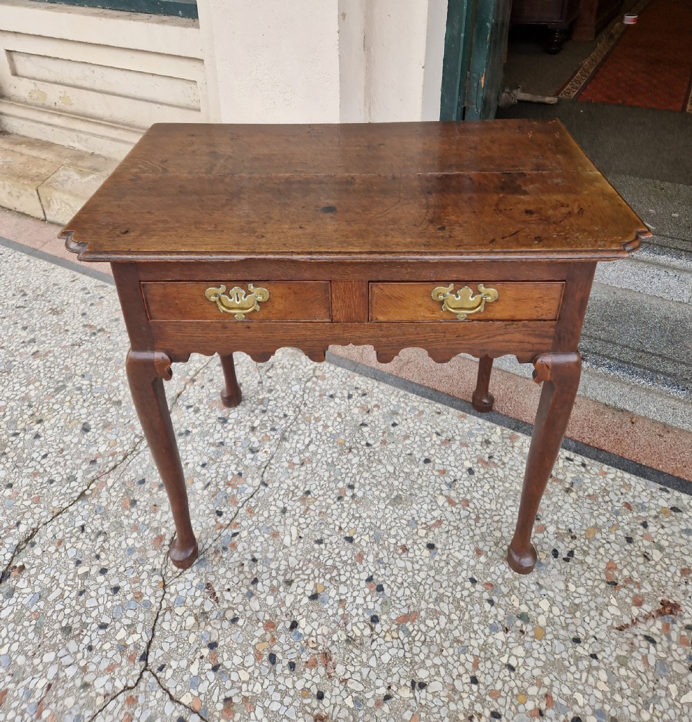 GEORGIAN OAK LOWBOY 
