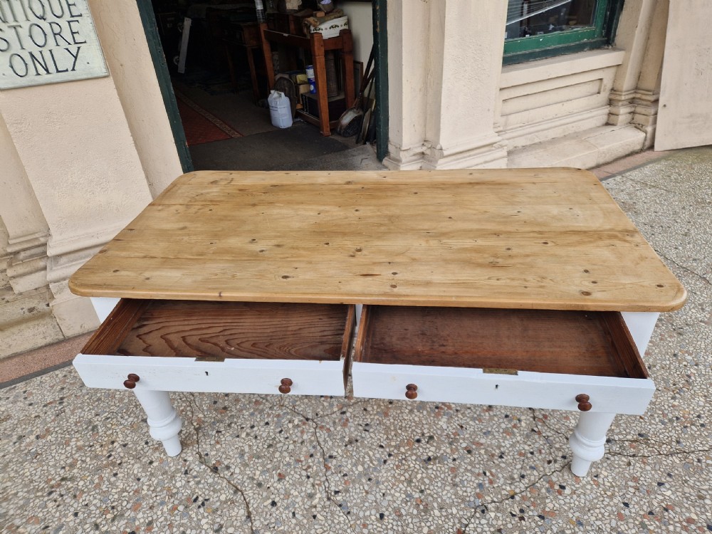 Victorian Pine  Kitchen /Dining  Table  View III