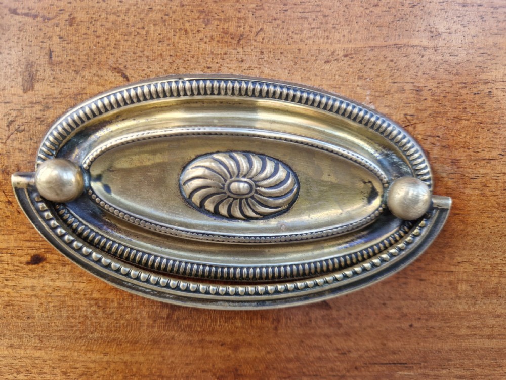 A GEORGIAN MAHOGANY DRESSER BASE . View VII