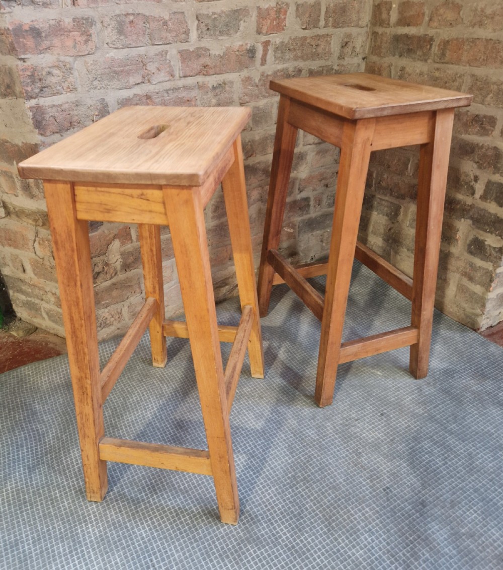 MATCHING PAIR OF BAR STOOLS  View VII