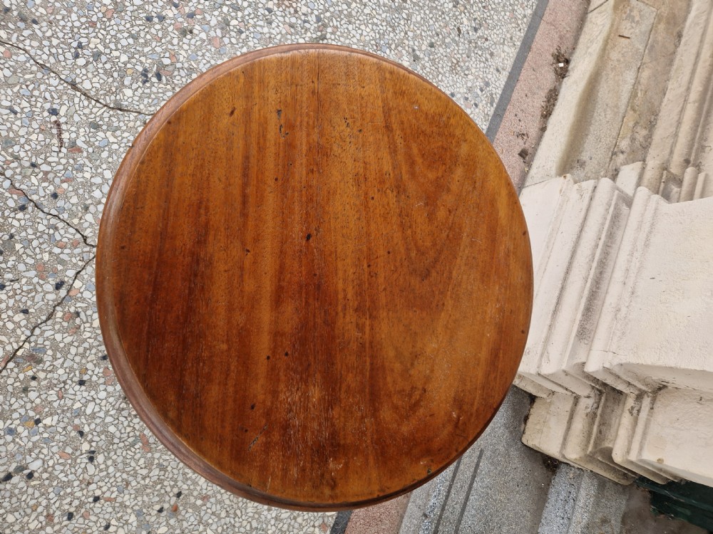 ART NOUVEAU  WALNUT TAVERN  TABLE  View III