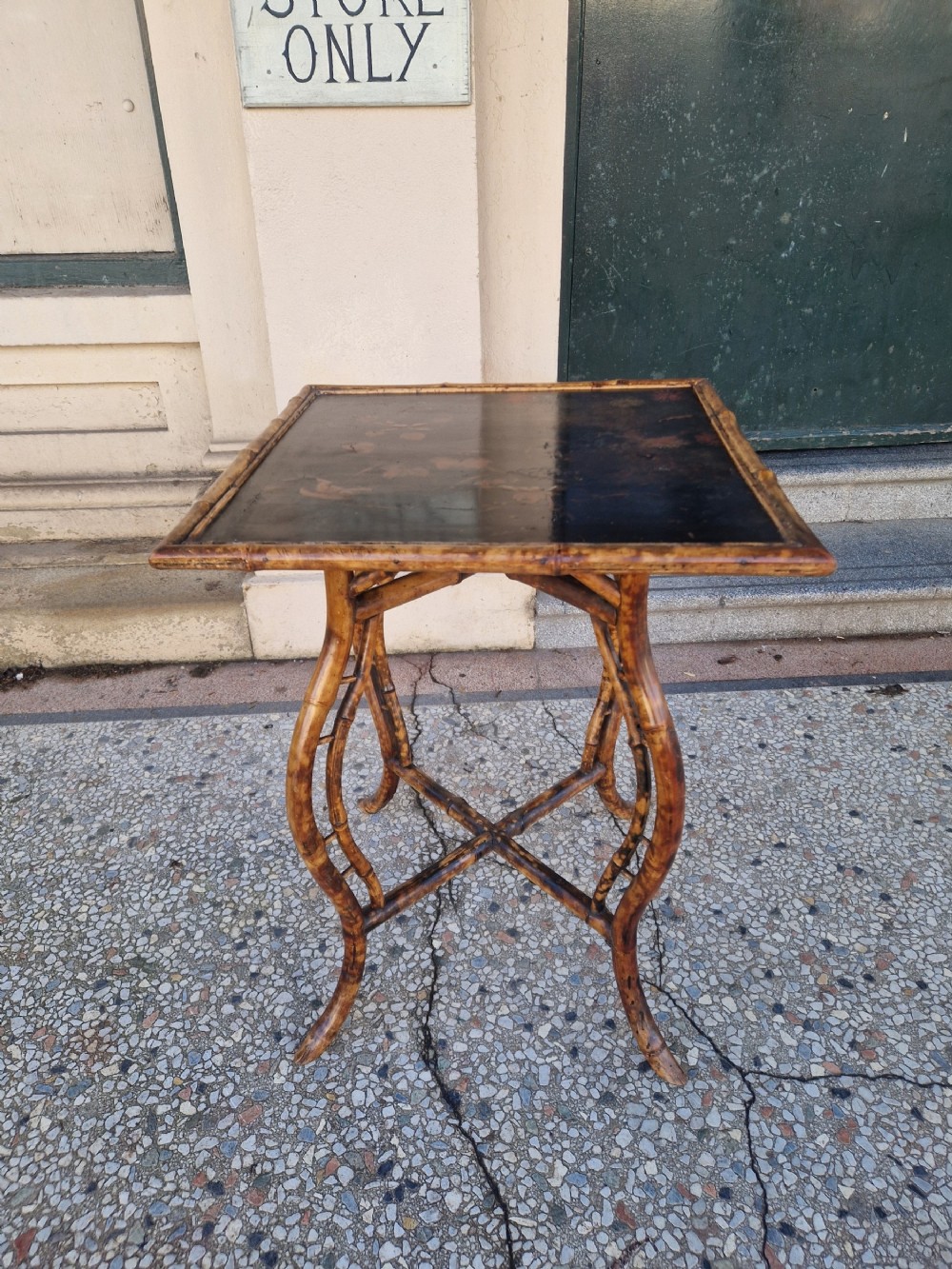 VICTORIAN BAMBOO TABLE