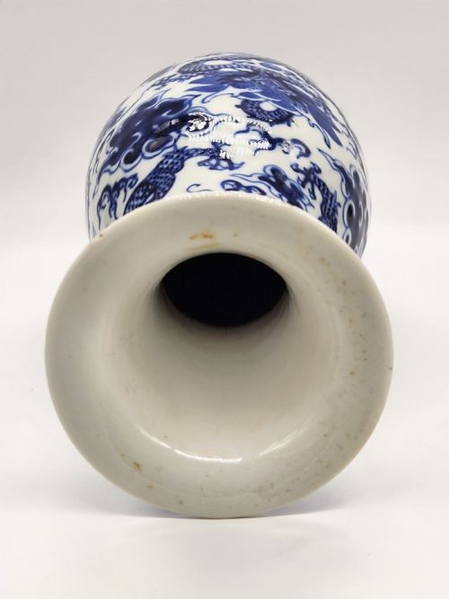 A CHINESE BLUE AND WHITE PORCELAINE ... 14