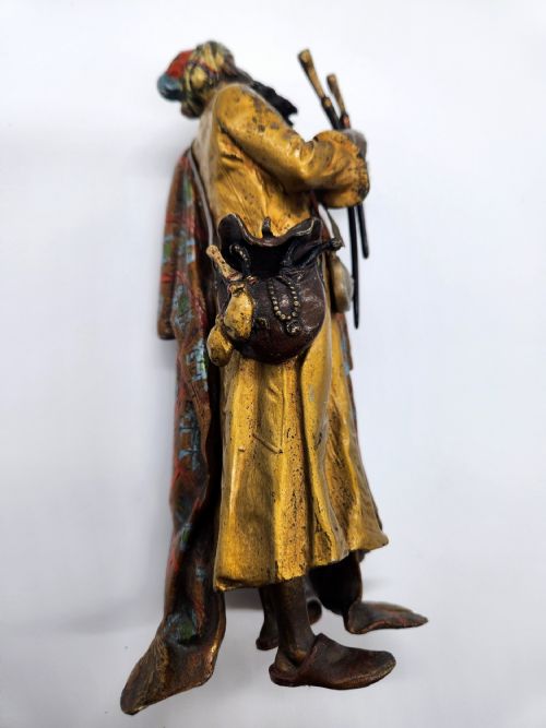 A RARE EARLY 20TH CENTURY COLD PAINTED ... 13