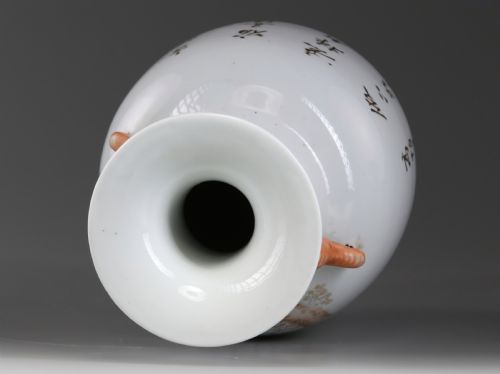 A RARE CHINESE FAMILLE ROSE 'IMMORTAL' VASE ... 6