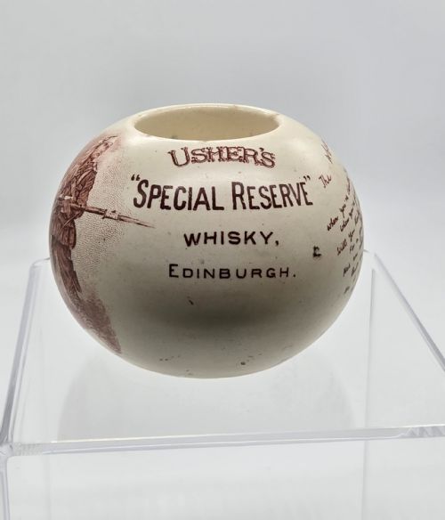 USHER'S O.V.G. WHISKY ADVERTISING MATCH STRIKER BY ... 13