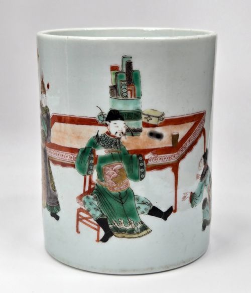 A 19TH CENTURY CHINESE FAMILLE ROSE PORCELAIN ... 5