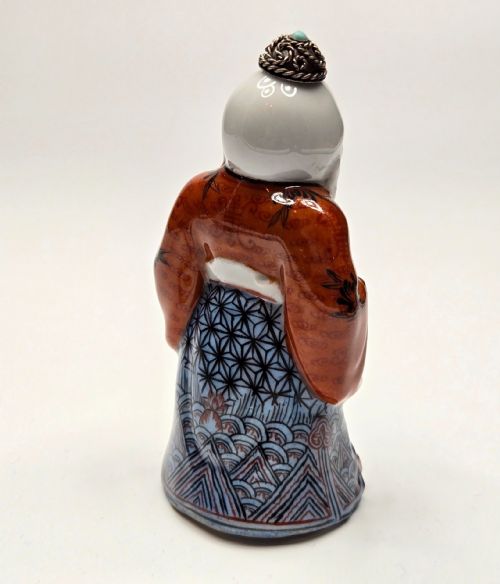 A CHINESE FIGURAL FAMILLE ROSE PORCELAIN SNUFF BOTTLE OF SHOULAO LATE 19TH CENTURY - ADDITIONAL PHOTO 10