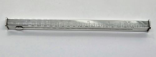 A RARE EDWARDIAN SILVER DESK RULER SEALING ... 3