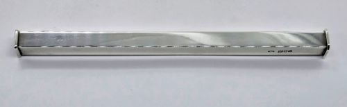 A RARE EDWARDIAN SILVER DESK RULER SEALING ... 5