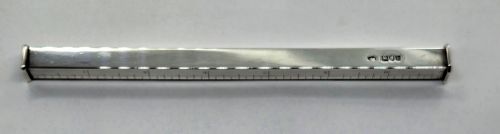 A RARE EDWARDIAN SILVER DESK RULER SEALING ... 6