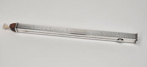 A RARE EDWARDIAN SILVER DESK RULER SEALING ... 12