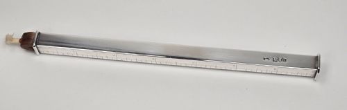 A RARE EDWARDIAN SILVER DESK RULER SEALING ... 13