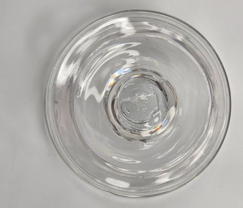 A RARE GEORGE II MINIATURE LEAD GLASS PATCH STAND CIRCA 1730 EARLY GEORGIAN PERIOD - ADDITIONAL PHOTO 12