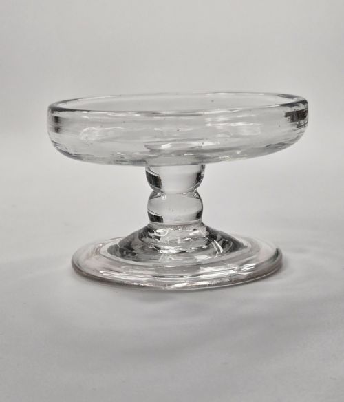 A RARE GEORGE II MINIATURE LEAD GLASS PATCH STAND CIRCA 1730 EARLY GEORGIAN PERIOD - ADDITIONAL PHOTO 8