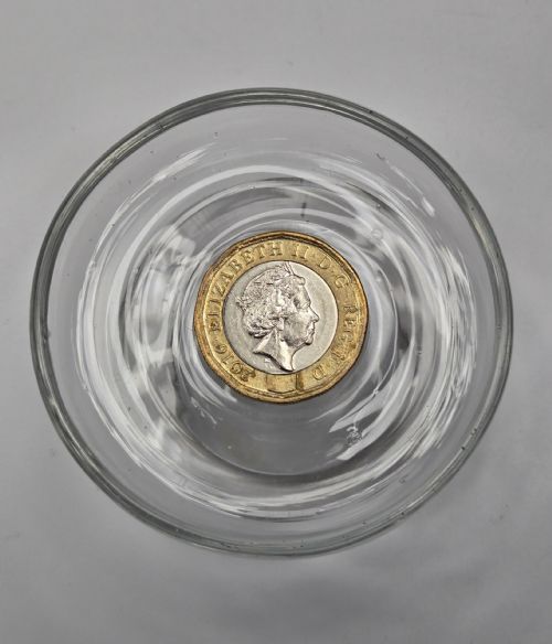 A RARE GEORGE II MINIATURE LEAD GLASS PATCH STAND CIRCA 1730 EARLY GEORGIAN PERIOD - ADDITIONAL PHOTO 13