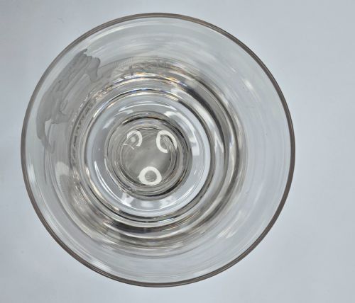 fig 2. Rare 19th Century Engraved Glass Rummer - British Bulldog on Union Jack - 