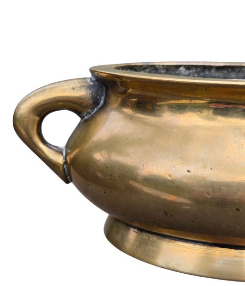 A FINE CHINESE 18TH CENTURY BRONZE BOMBÉ ... 16