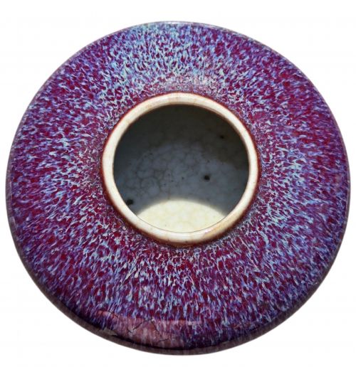 AN IMPORTANT AND RARE IMPERIALQUALITY FLAMB AND 'GE'TYPE COMPRESSED BRUSH WASHER TANGLUO XI 18TH CENTURY QIANLONG PERIOD - ADDITIONAL PHOTO 4