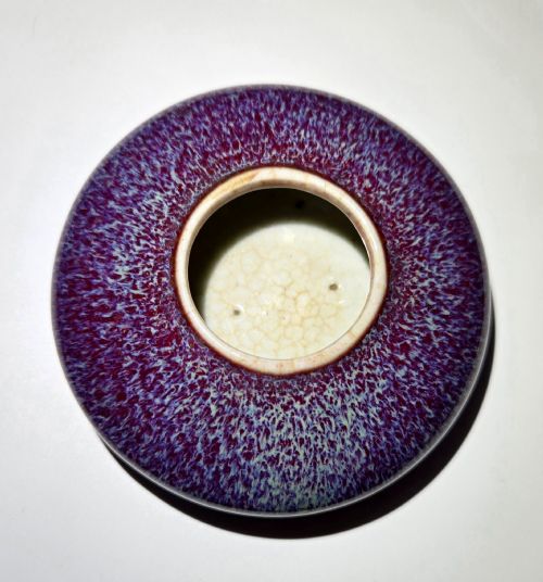 AN IMPORTANT AND RARE IMPERIALQUALITY FLAMB AND 'GE'TYPE COMPRESSED BRUSH WASHER TANGLUO XI 18TH CENTURY QIANLONG PERIOD - ADDITIONAL PHOTO 7