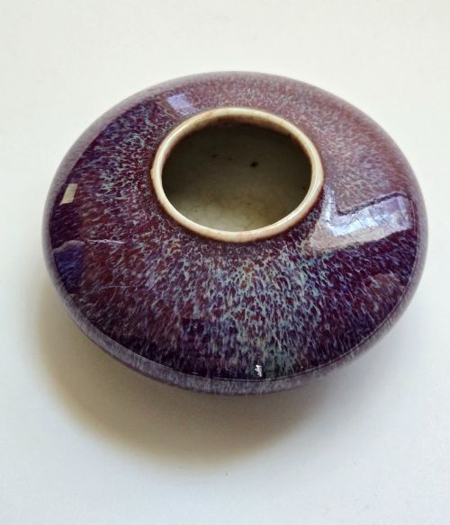 AN IMPORTANT AND RARE IMPERIALQUALITY FLAMB AND 'GE'TYPE COMPRESSED BRUSH WASHER TANGLUO XI 18TH CENTURY QIANLONG PERIOD - ADDITIONAL PHOTO 8
