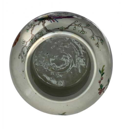 A FINE CHINESE FAMILLE ROSE BIRDS AND FLOWERS JAR GUANGXU MARK AND PERIOD 18751908 - ADDITIONAL PHOTO 8
