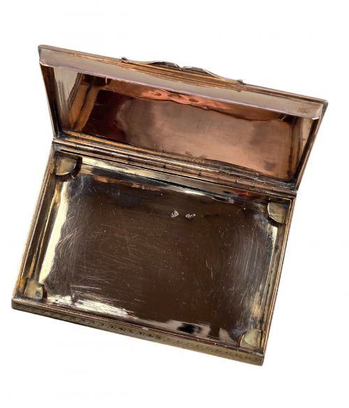 ANTIQUE 19TH CENTURY FRENCH 18K SOLID GOLD THREECOLOUR SNUFF BOX BY LOUISFRANOIS TRONQUOY PARIS C1830 98 GRAMS - ADDITIONAL PHOTO 4