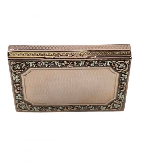 ANTIQUE 19TH CENTURY FRENCH 18K SOLID GOLD THREECOLOUR SNUFF BOX BY LOUISFRANOIS TRONQUOY PARIS C1830 98 GRAMS - ADDITIONAL PHOTO 9